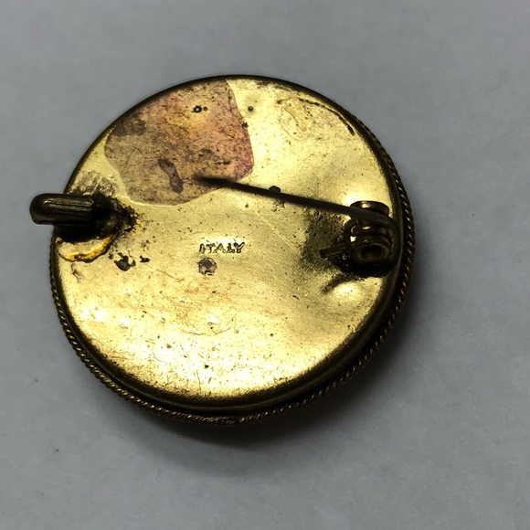 Exquisite Italian Mosaic Pin
